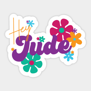 Hey JUDE 2 Sticker